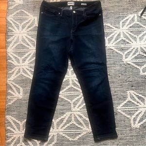 William Rast Perfect Skinny jeans dark wash 32 ankle length short